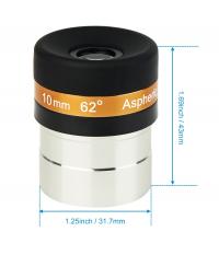 Aspherical planetary eyepiece 10mm